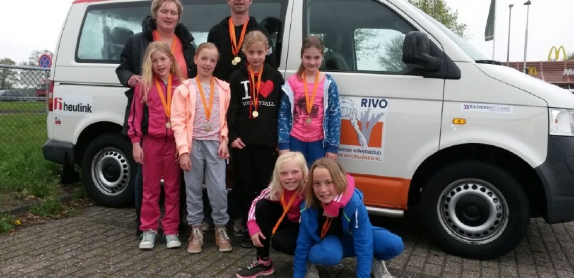 Foto bij Mini's niveau 4 3e bij regiokampioenschappen