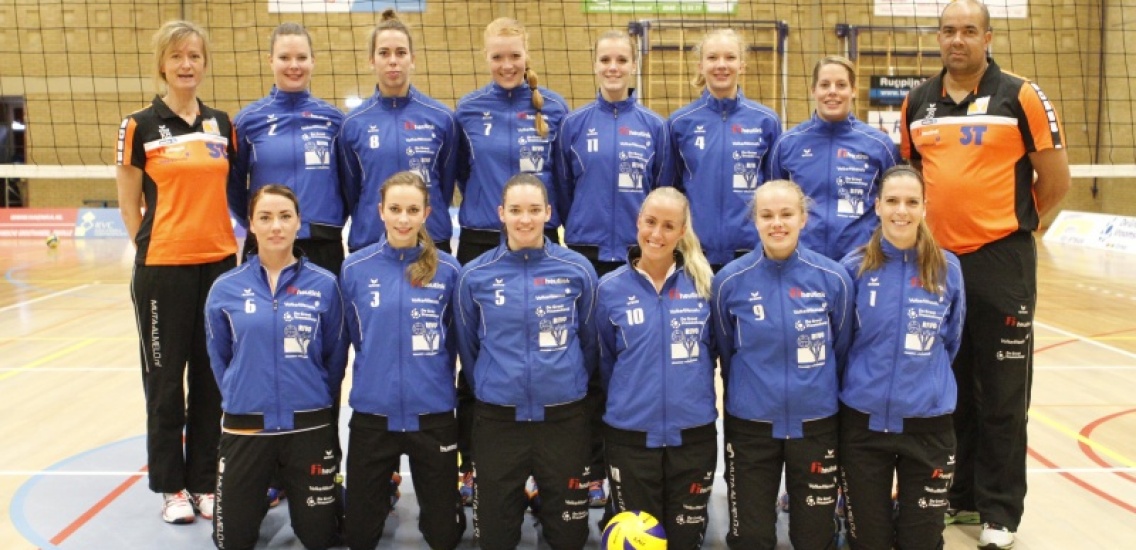 Foto bij Rivo Dames 1 werkt naar VCV toe