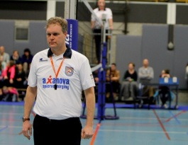 Foto bij Zaanstad H1 - Rivo H1 / Nevobo arbitrage, 11-01-2014