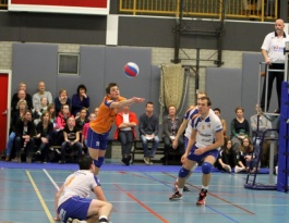 Foto bij Zaanstad H1 - Rivo H1 / Nevobo arbitrage, 11-01-2014