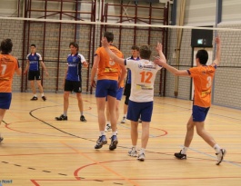 Foto bij Halve Finale beker Rivo H2 - Renswouw.