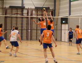 Foto bij Halve Finale beker Rivo H2 - Renswouw.