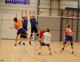 Foto bij Halve Finale beker Rivo H2 - Renswouw.