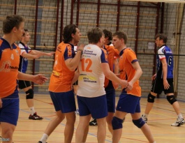 Foto bij Halve Finale beker Rivo H2 - Renswouw.