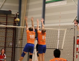 Foto bij Halve Finale beker Rivo H2 - Renswouw.