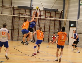 Foto bij Halve Finale beker Rivo H2 - Renswouw.