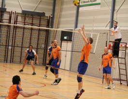 Foto bij Halve Finale beker Rivo H2 - Renswouw.