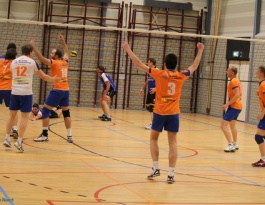 Foto bij Halve Finale beker Rivo H2 - Renswouw.