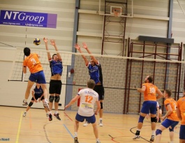 Foto bij Halve Finale beker Rivo H2 - Renswouw.