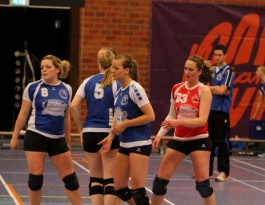 Foto bij Bekerfinale Regio - Oost Dames  2013/2014