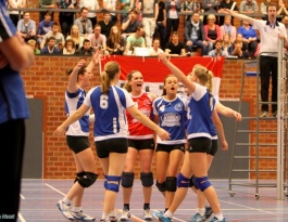 Foto bij Bekerfinale Regio - Oost Dames  2013/2014