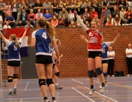 Foto bij Bekerfinale Regio - Oost Dames  2013/2014