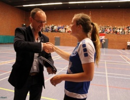 Foto bij Bekerfinale Regio - Oost Dames  2013/2014