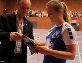 Foto bij Bekerfinale Regio - Oost Dames  2013/2014