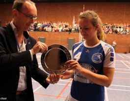 Foto bij Bekerfinale Regio - Oost Dames  2013/2014