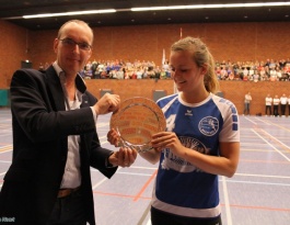 Foto bij Bekerfinale Regio - Oost Dames  2013/2014