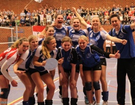 Foto bij Bekerfinale Regio - Oost Dames  2013/2014