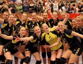 Foto bij Bekerfinale Regio - Oost Dames  2013/2014