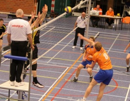 Foto bij Bekerfinale Regio-Oost Heren 2013/2014