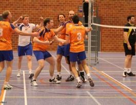 Foto bij Bekerfinale Regio-Oost Heren 2013/2014