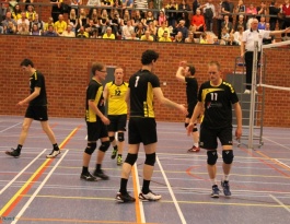 Foto bij Bekerfinale Regio-Oost Heren 2013/2014