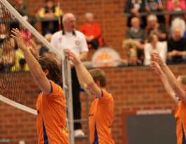 Foto bij Bekerfinale Regio-Oost Heren 2013/2014