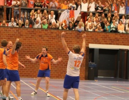 Foto bij Bekerfinale Regio-Oost Heren 2013/2014