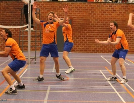 Foto bij Bekerfinale Regio-Oost Heren 2013/2014