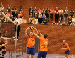 Foto bij Bekerfinale Regio-Oost Heren 2013/2014