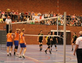 Foto bij Bekerfinale Regio-Oost Heren 2013/2014