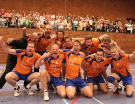 Foto bij Bekerfinale Regio-Oost Heren 2013/2014