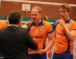 Foto bij Bekerfinale Regio-Oost Heren 2013/2014