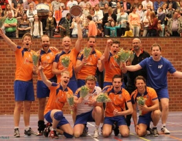 Foto bij Bekerfinale Regio-Oost Heren 2013/2014