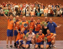 Foto bij Bekerfinale Regio-Oost Heren 2013/2014