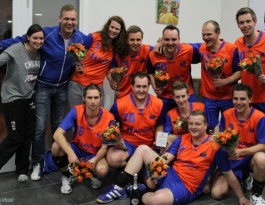 Foto bij Rivo recreanten H kampioen