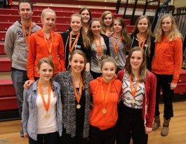 Foto bij JC en MB winterkampioen