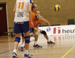 Foto bij Beker Rivo H1-Landstede H1 20-12-2014