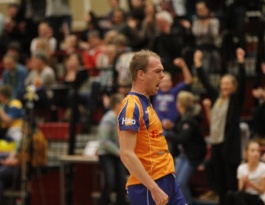 Foto bij Beker Rivo H1-Landstede H1 20-12-2014