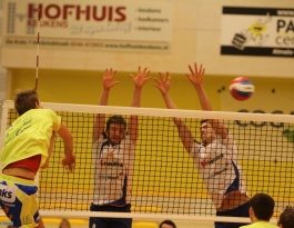 Foto bij Rivo H1 op Volleybal Classic, 27-12-2014