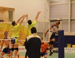 Foto bij Rivo H1 op Volleybal Classic, 27-12-2014