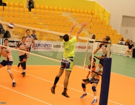 Foto bij Rivo H1 op Volleybal Classic, 27-12-2014