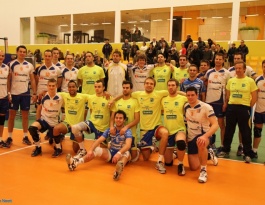 Foto bij Rivo H1 op Volleybal Classic, 27-12-2014