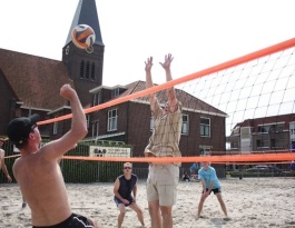 Foto bij Ook weer zo'n zin in beachvolleybal?