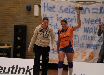 Foto bij Rivo D1 - VC Sneek D3, 12-04-2014