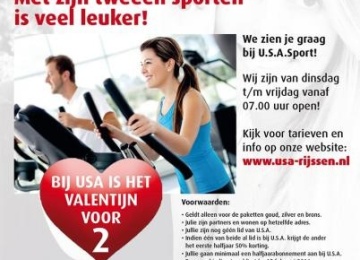 Foto bij Valentijnsactie USA