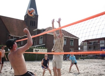 Foto bij Ook weer zo'n zin in beachvolleybal?